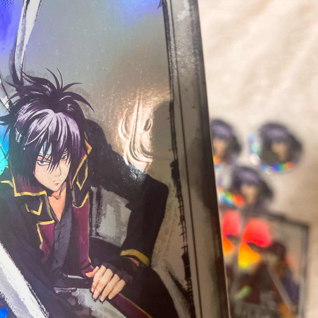 銀魂 × MOUXUYY 水墨缶バッジ 水墨チェキ風カード 中国限定 高杉晋助