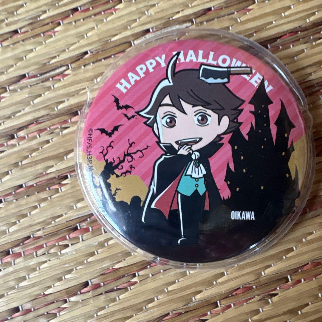 ハイキュー　ハロウィン　缶バッジ　及川