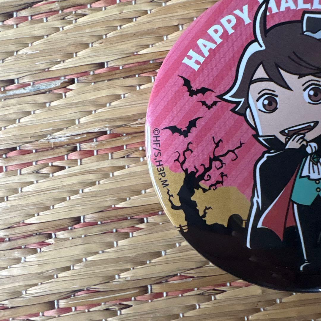 ハイキュー　ハロウィン　缶バッジ　及川