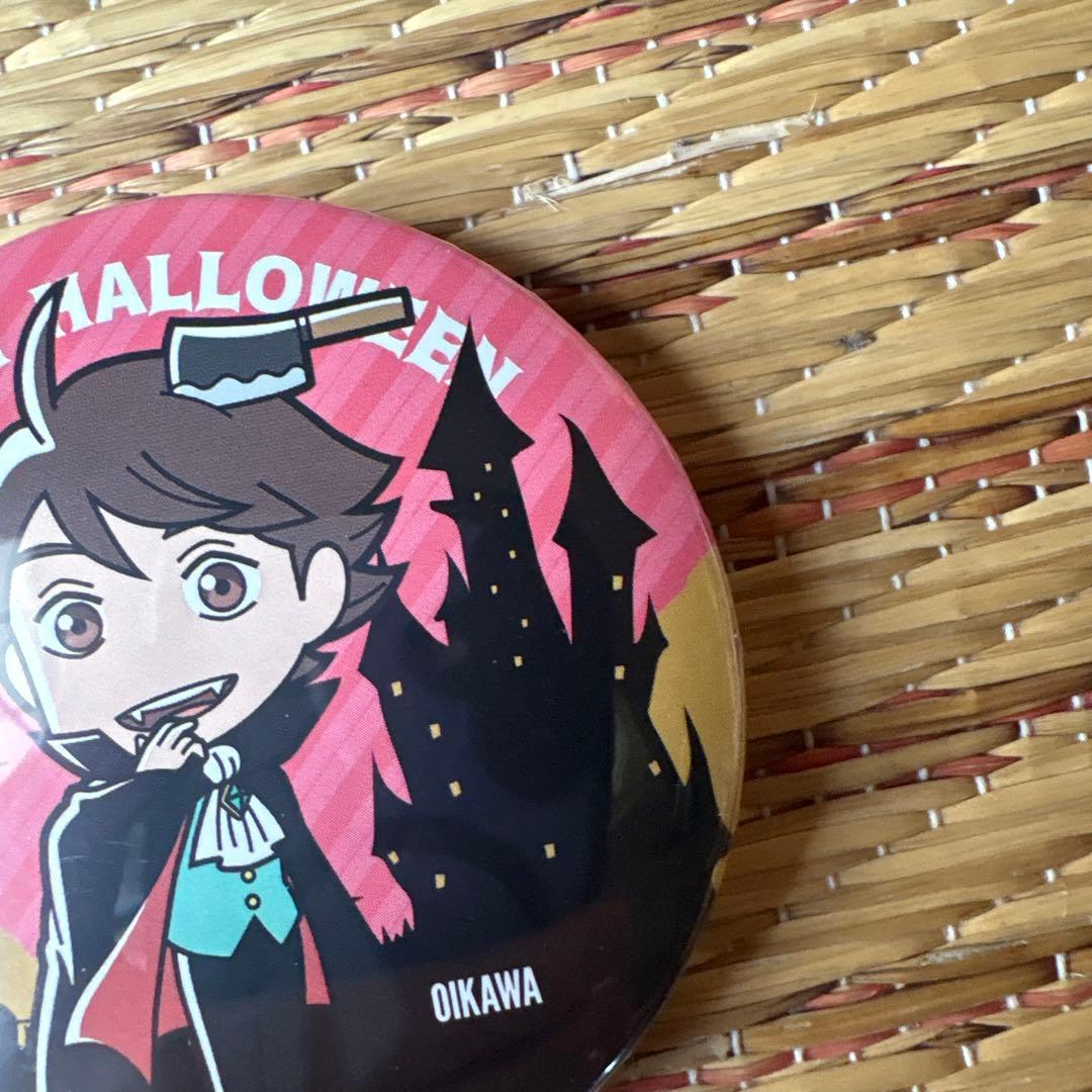 ハイキュー　ハロウィン　缶バッジ　及川