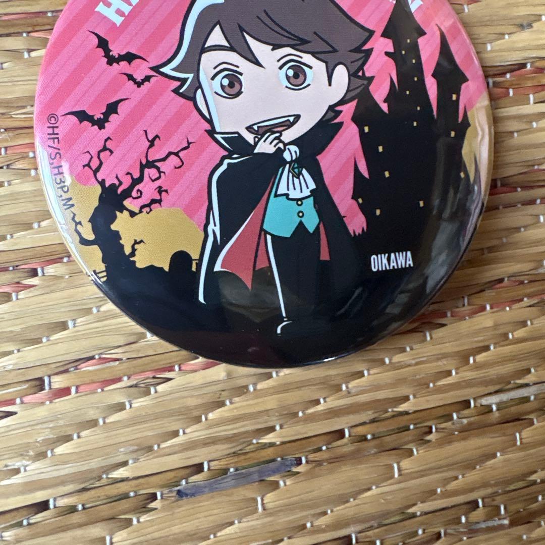 ハイキュー　ハロウィン　缶バッジ　及川