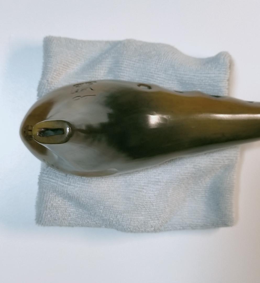 オカリナClaytone欄basic拭き漆AC