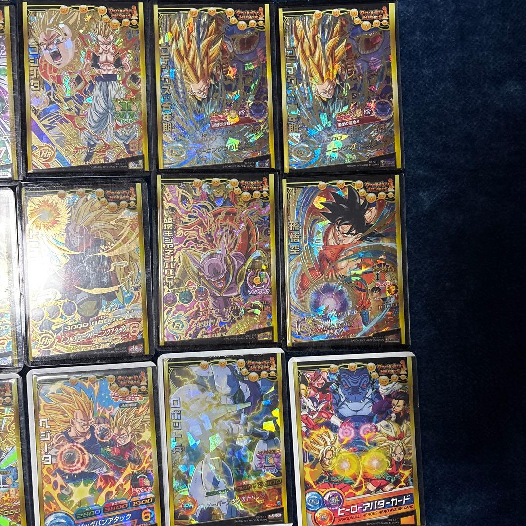 ドラゴンボールヒーローズ旧弾カード15枚セット