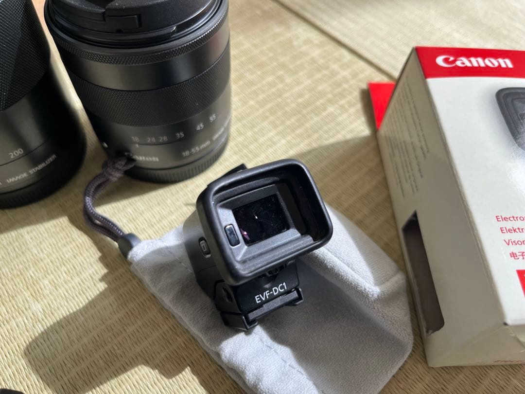 Canon EOS M3 ダブルレンズキット EVF EF-EOS M