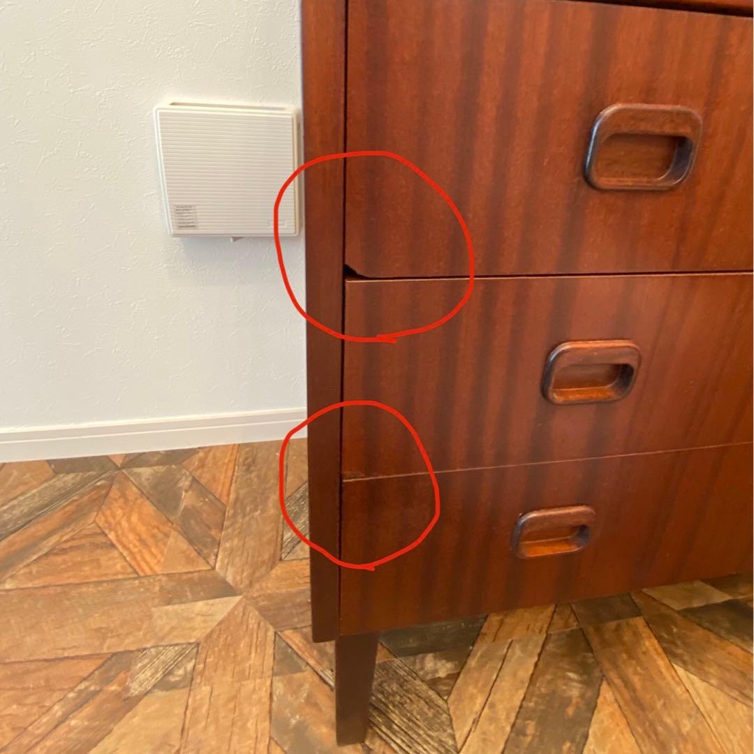 北欧家具 鍵付 スウェーデン ヴィンテージ バレル型 ライティングビューロー