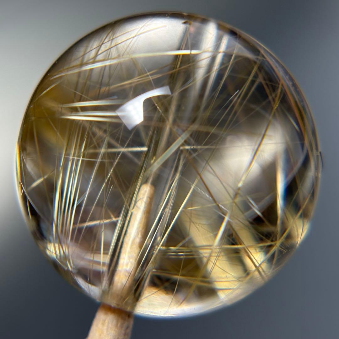 極上 ゴールドルチルクォーツ Ｋ898