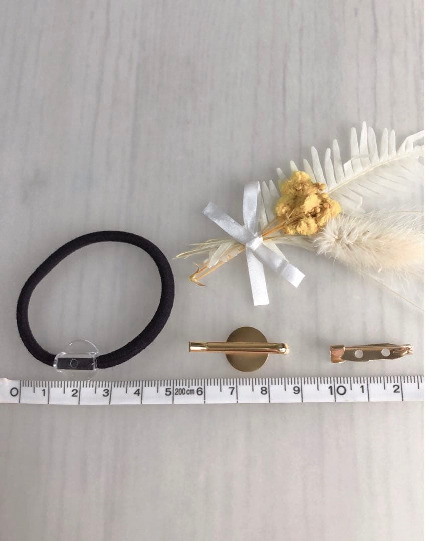 ハンドメイドレジンヘアゴム・ブローチ・ネックレスNo.356