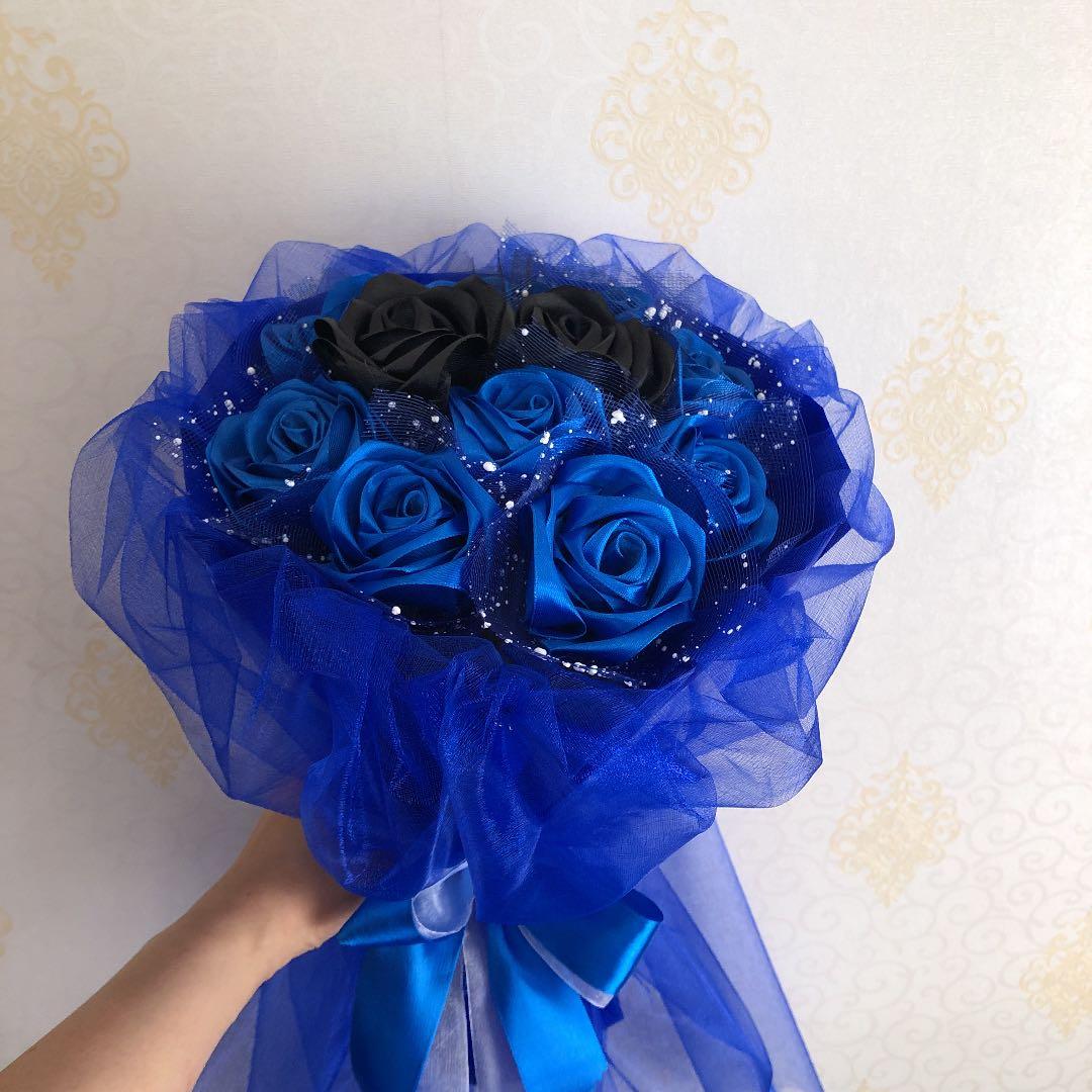 11本薔薇 青バラ 黒バラ プレゼント お祝い 特別な人へ