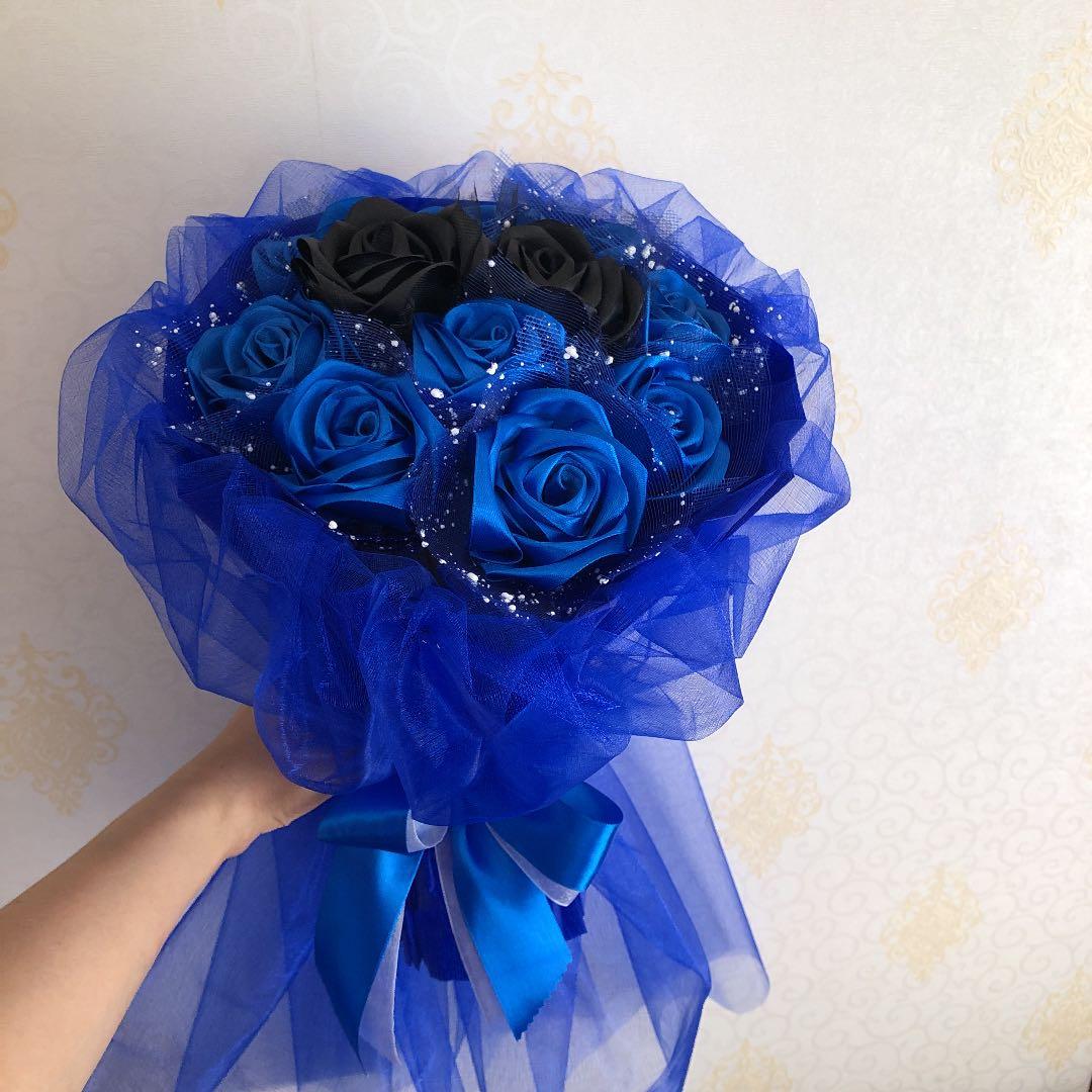 11本薔薇 青バラ 黒バラ プレゼント お祝い 特別な人へ