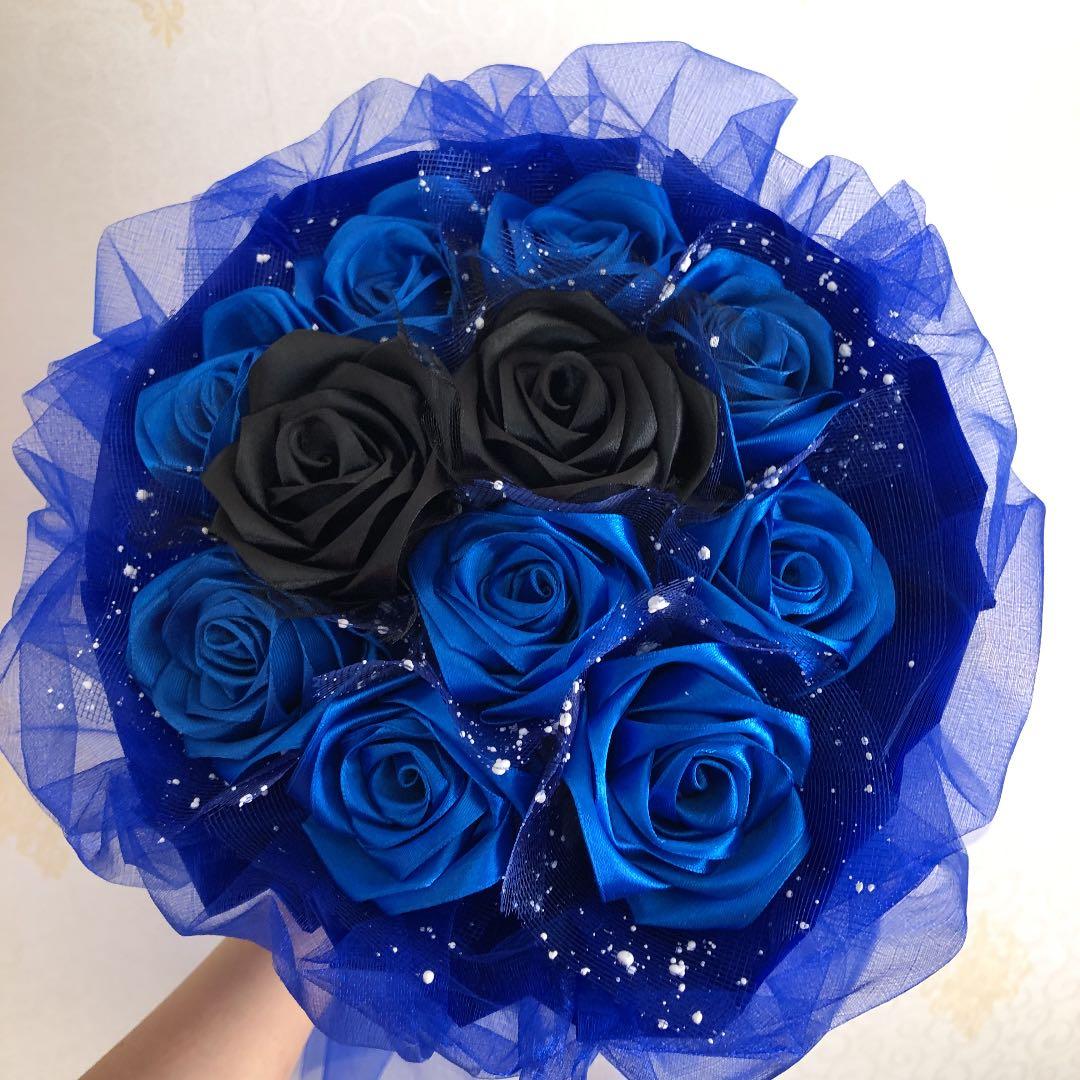 11本薔薇 青バラ 黒バラ プレゼント お祝い 特別な人へ