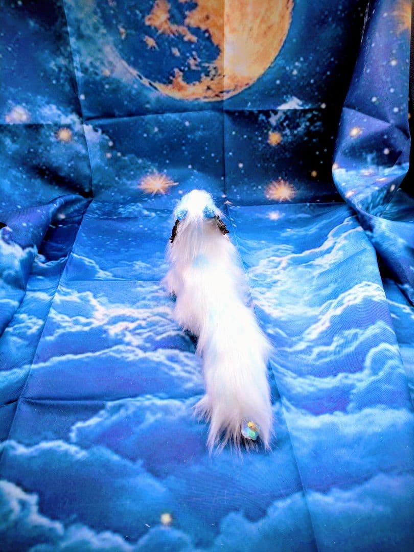 小さめな精龍　アートドール ドラゴン 幻獣 ハンドメイドぬいぐるみ Dragon