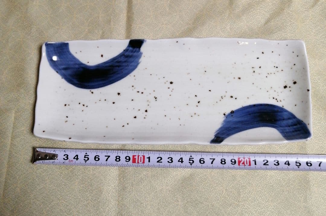 美濃焼 和風柄 長角皿 5枚セット