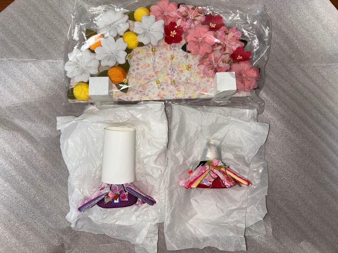 雛人形セット ちりめん