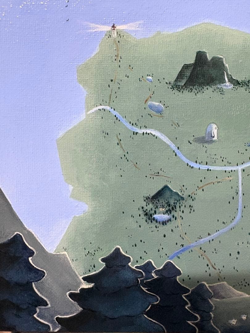 アクリル画　F3