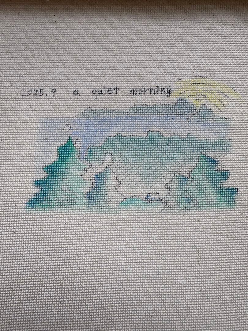 アクリル画　F3