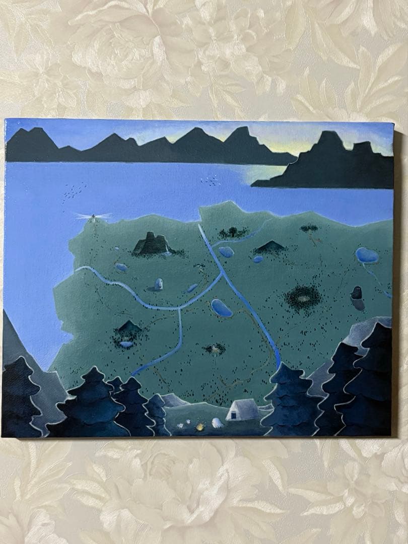 アクリル画　F3