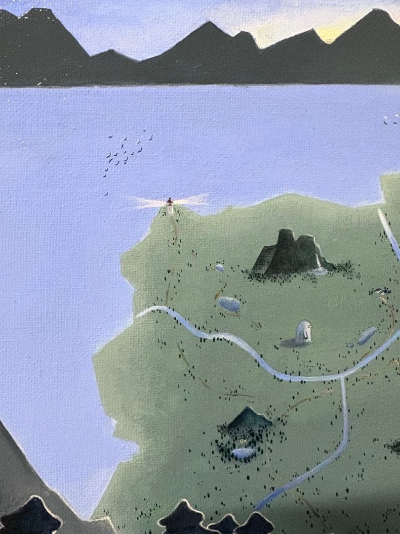 アクリル画　F3