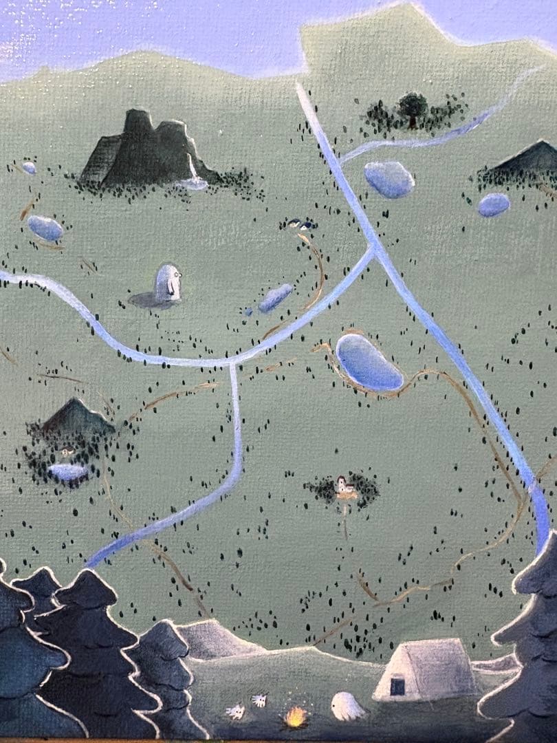 アクリル画　F3