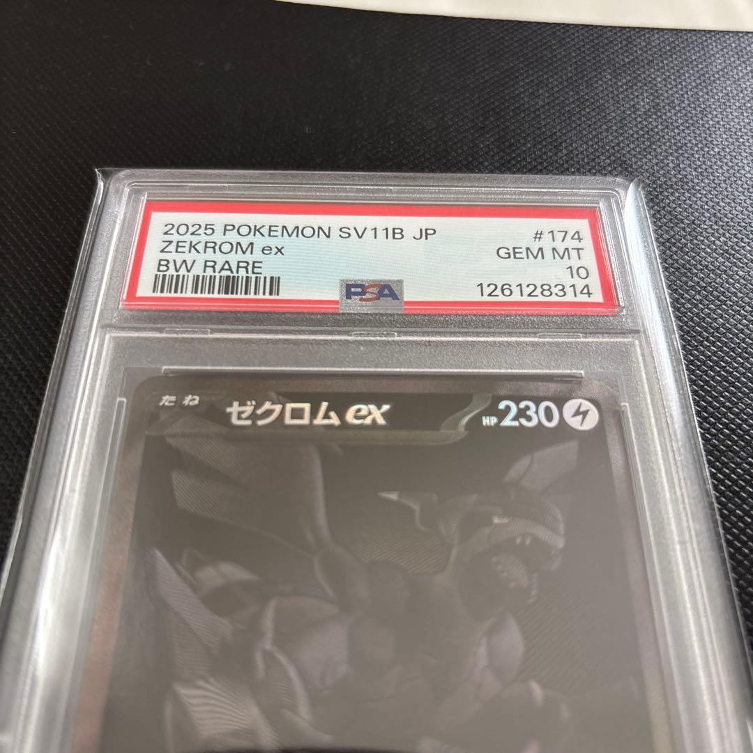 2025 ポケモンカード ゼクロムex PSA 10