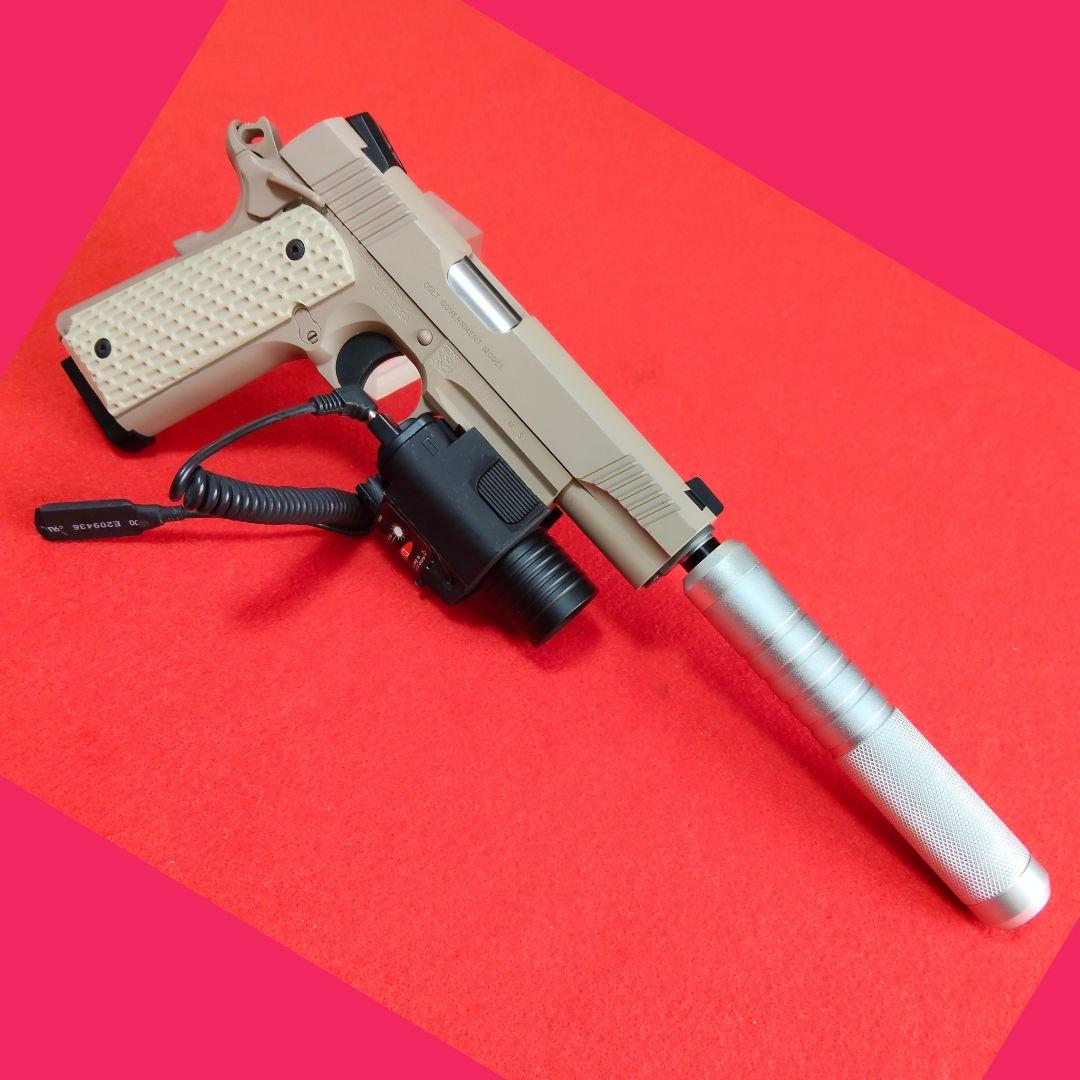 東京マルイ　M45A1 CQBピストル　ガスブローバック　《アクセサリー付》