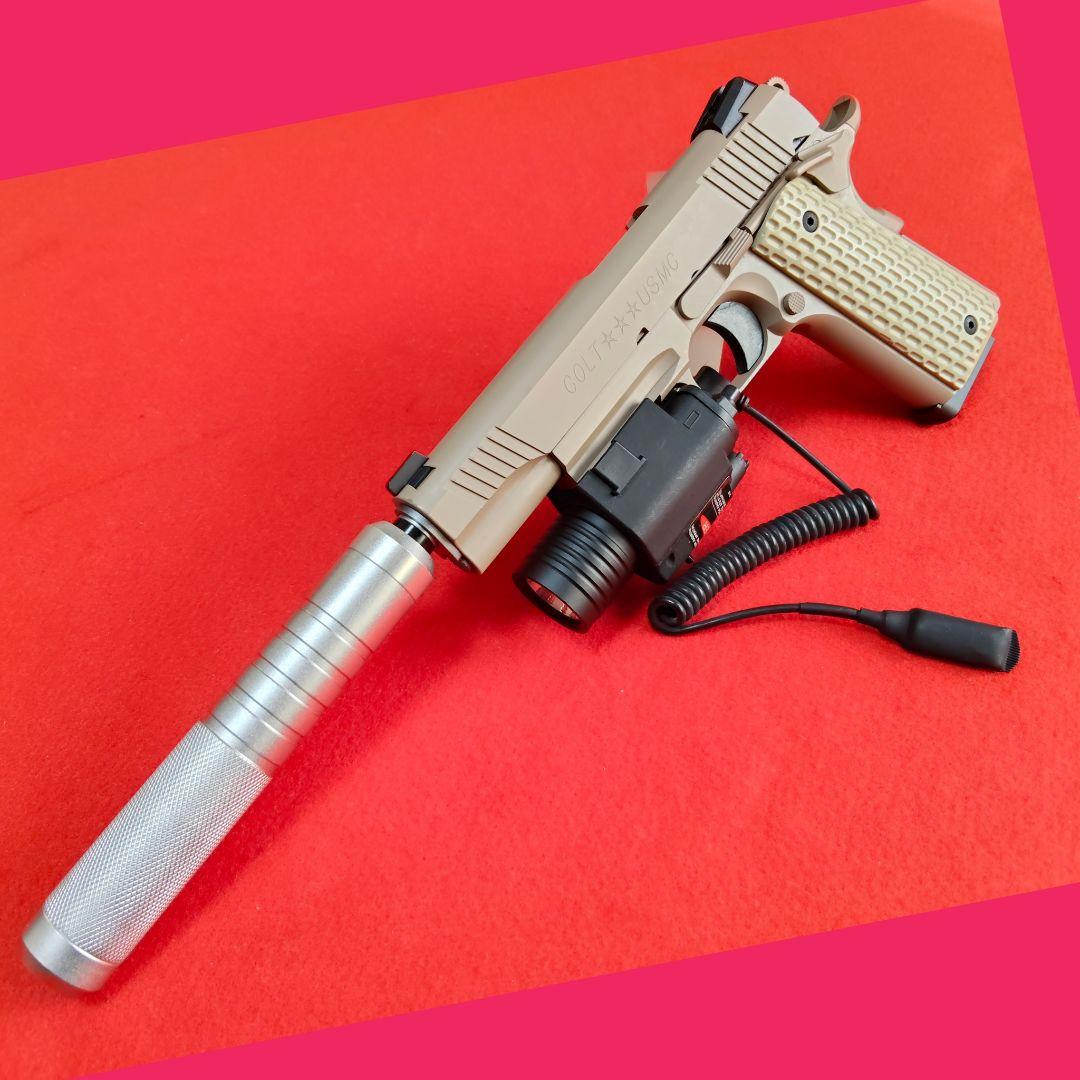 東京マルイ　M45A1 CQBピストル　ガスブローバック　《アクセサリー付》