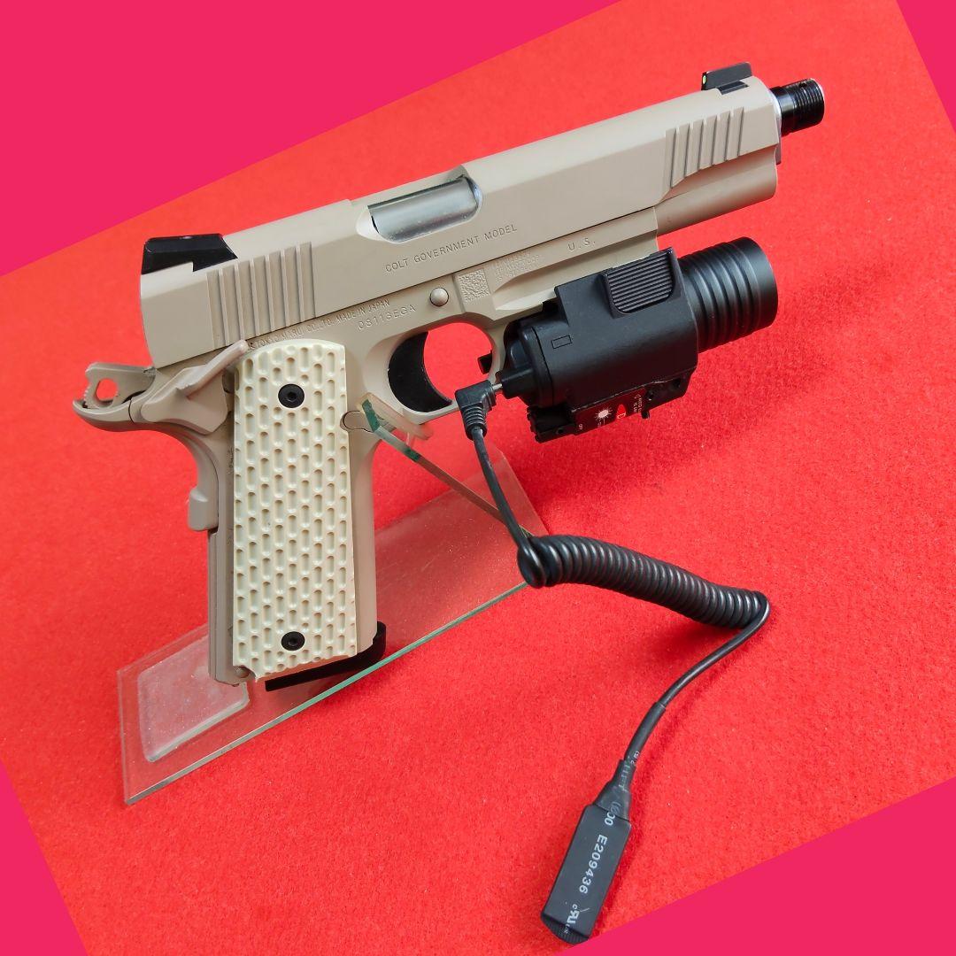 東京マルイ　M45A1 CQBピストル　ガスブローバック　《アクセサリー付》