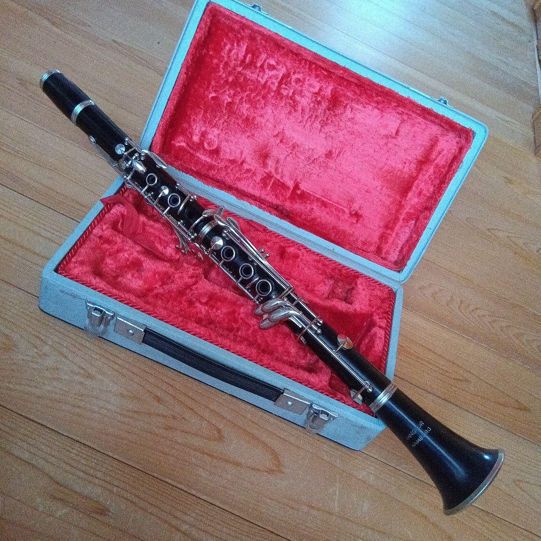 じ*ん様 Windsor クラリネット B♭本体 木製 　ケース付き