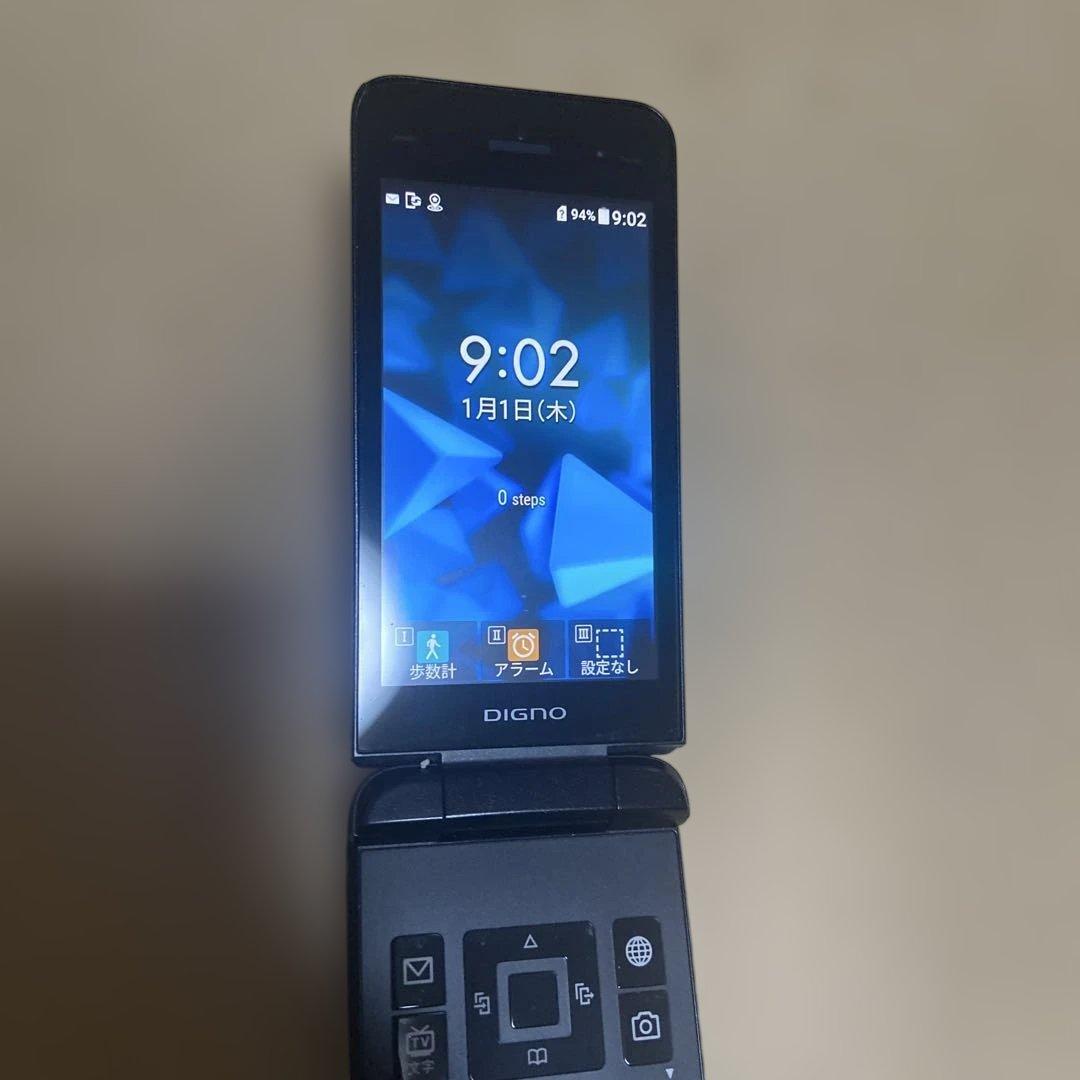 SIMフリー　DIGNOケータイ3 NP902KC ブラック
