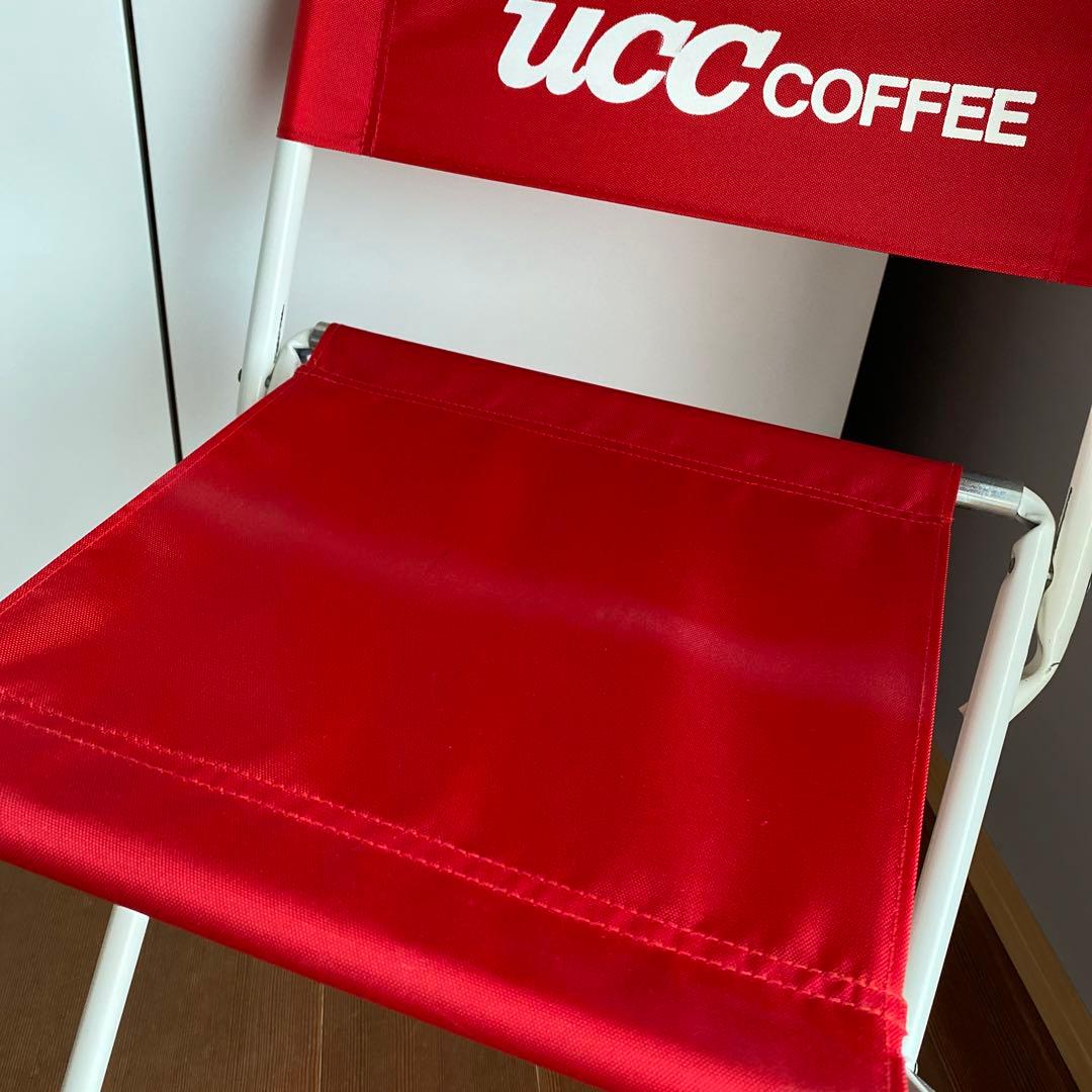 UCC COFFEE アウトドア チェア イス 椅子 キャンプ レトロ 昭和