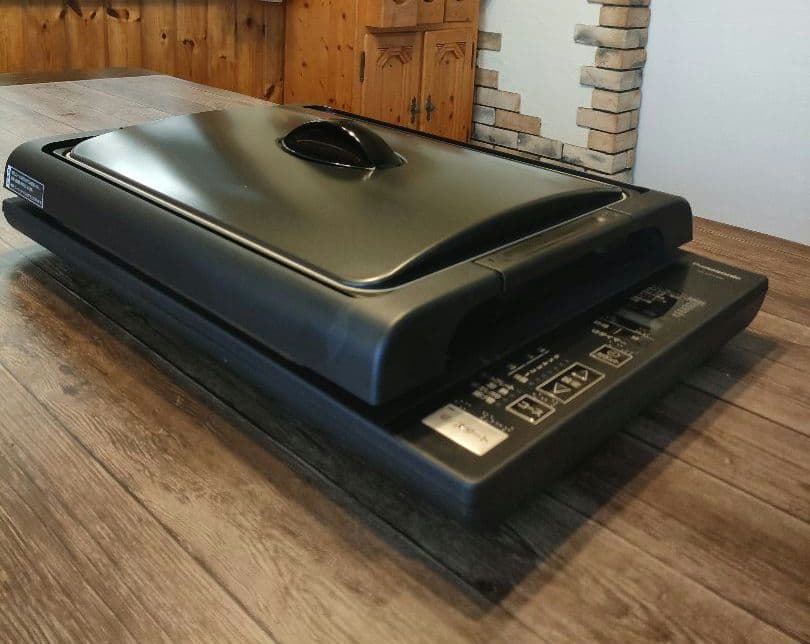 林　ホットプレート IH 7段階火力調整 KZ-HP1100-K