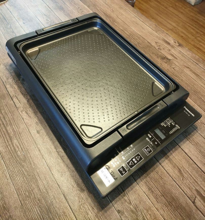 林　ホットプレート IH 7段階火力調整 KZ-HP1100-K