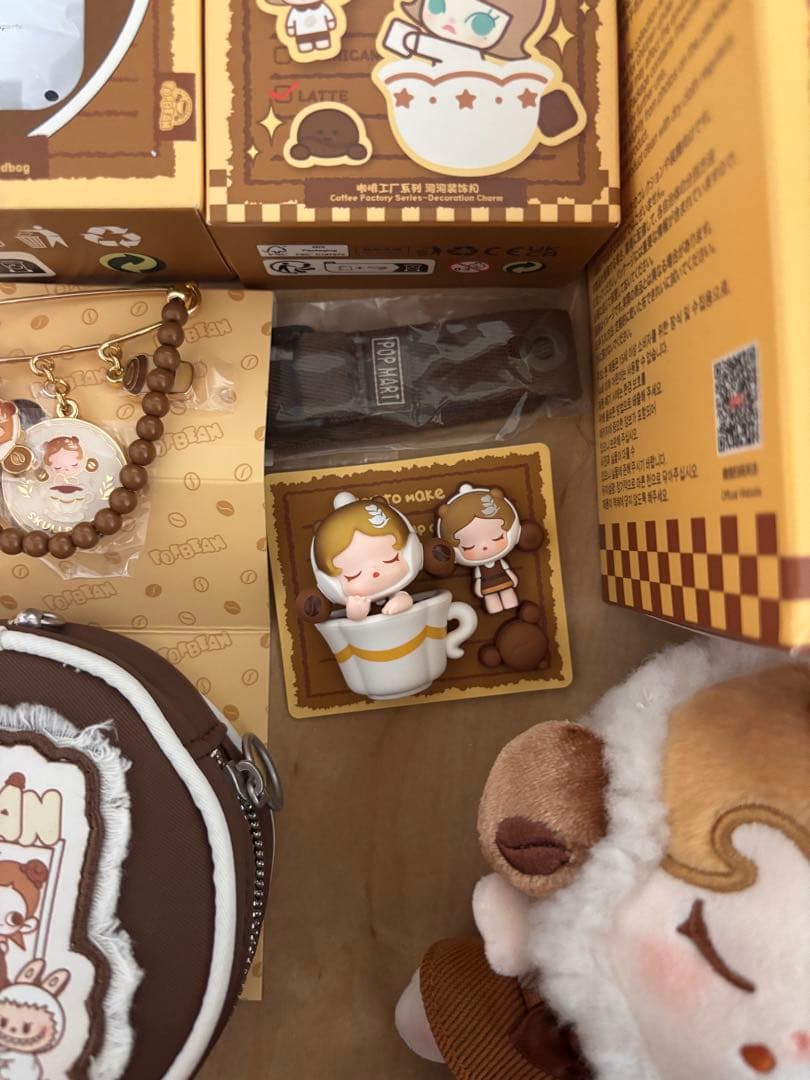 POP BEAN コーヒーファクトリーseries3点セット　 スカルパンダ
