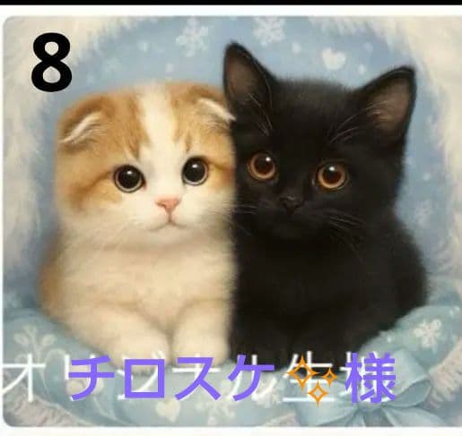 ご確認用　りんりん様パネル2種類　ねこちゃん柄　ハンカチ　ハンドメイド12/14