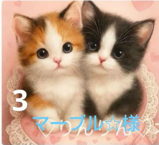 ご確認用　りんりん様パネル2種類　ねこちゃん柄　ハンカチ　ハンドメイド12/14