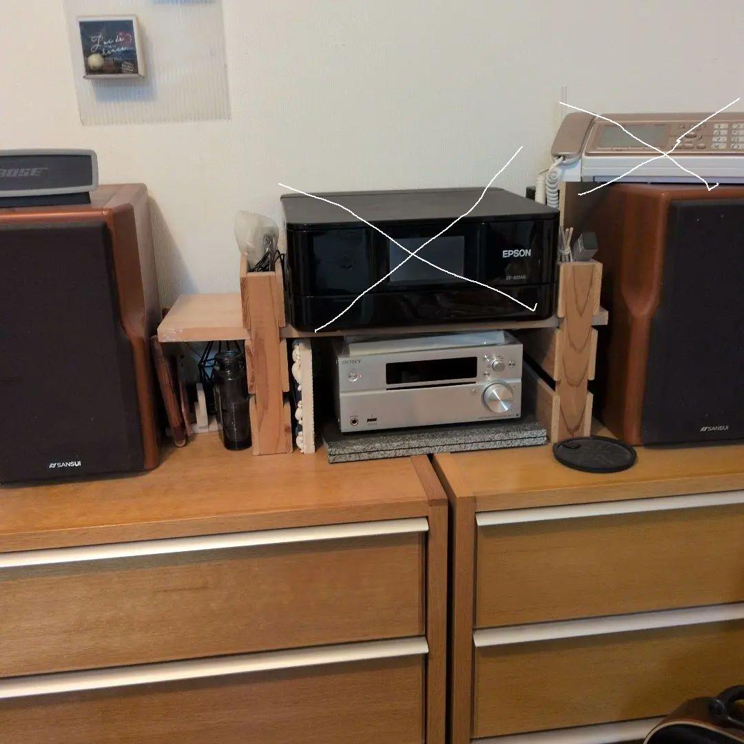 ソニーマルチオーディオプレーヤーシステム、BOSEサウンドリンク　2点