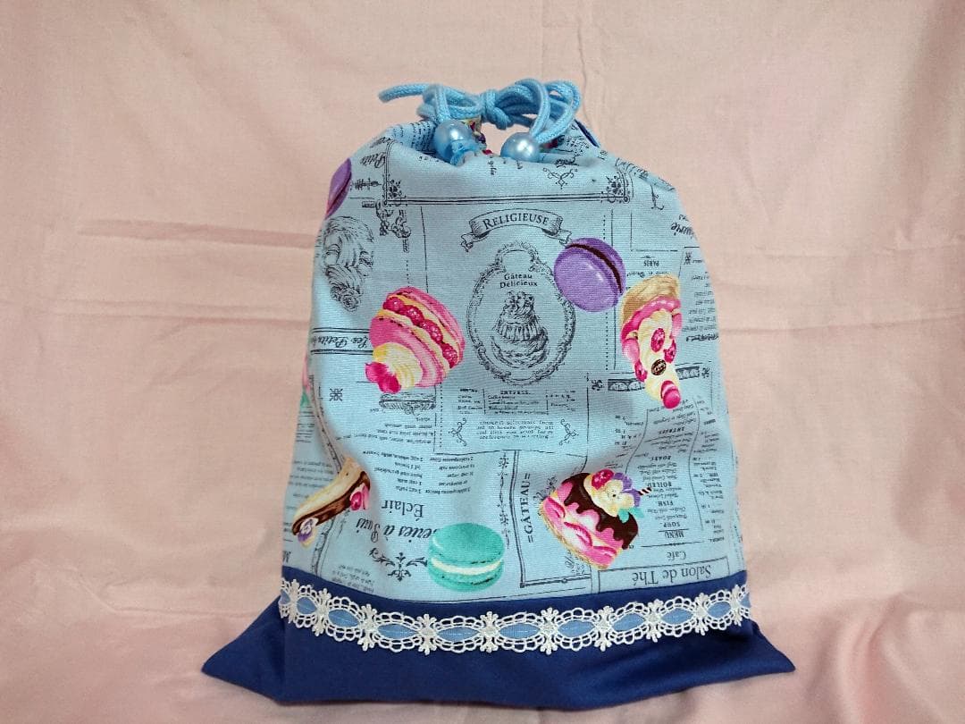 ハンドメイド　通園バッグ／通学バッグ／レッスンバッグ　セット