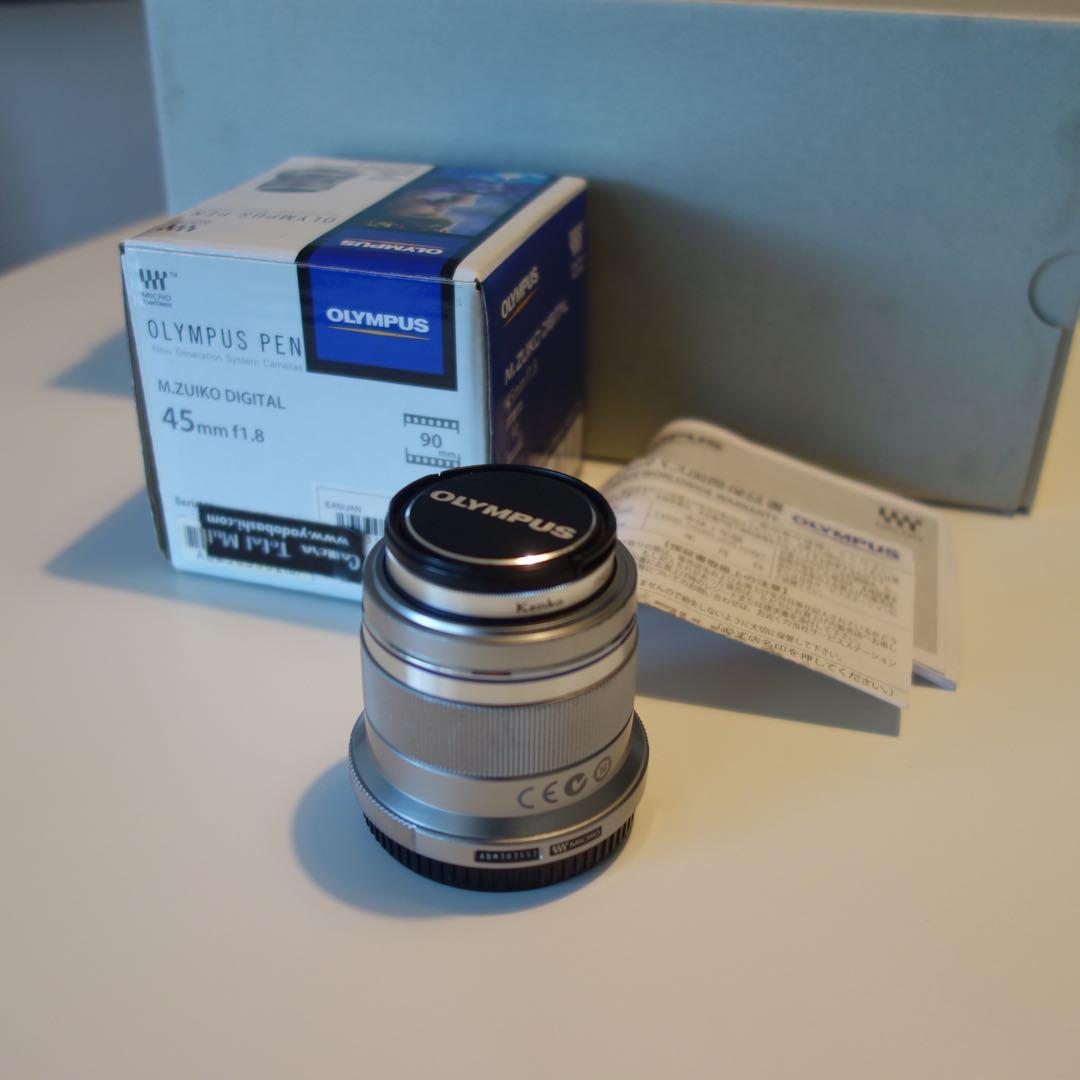【美品箱付】 M.ZUIKO DIGITAL 45mm F1.8