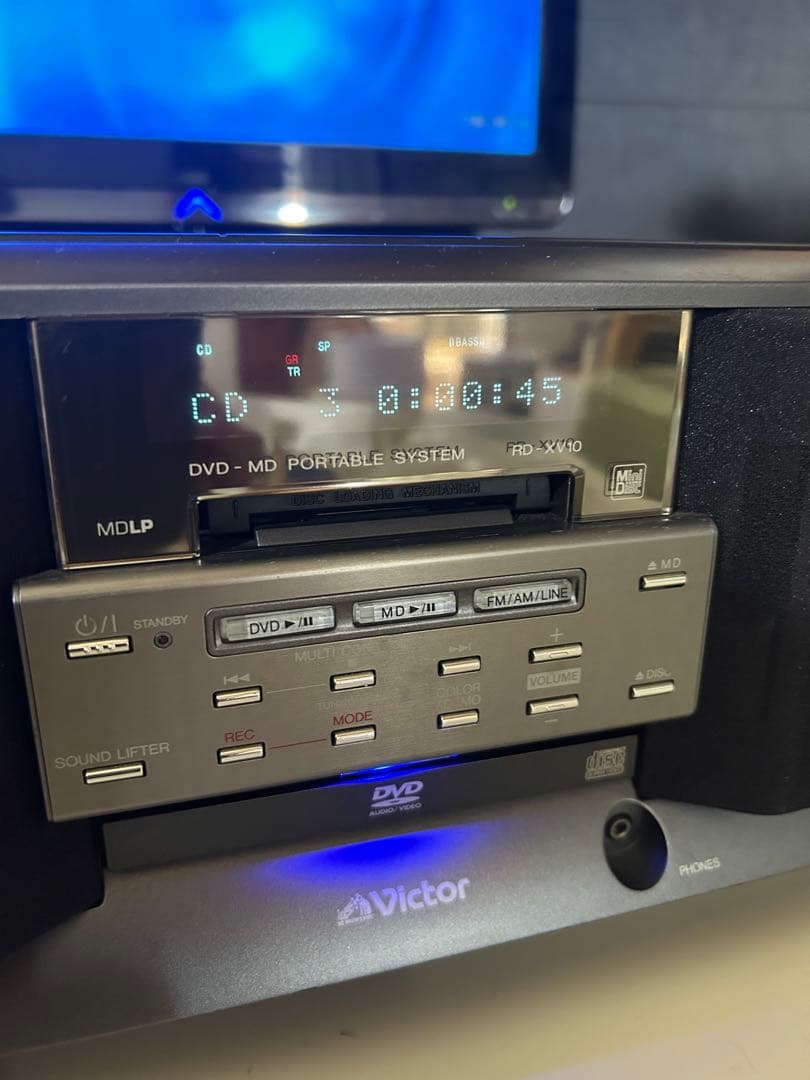 DVD-MDポータブルシステム