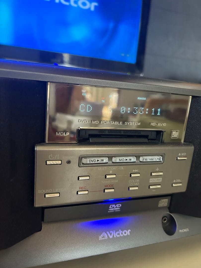 DVD-MDポータブルシステム