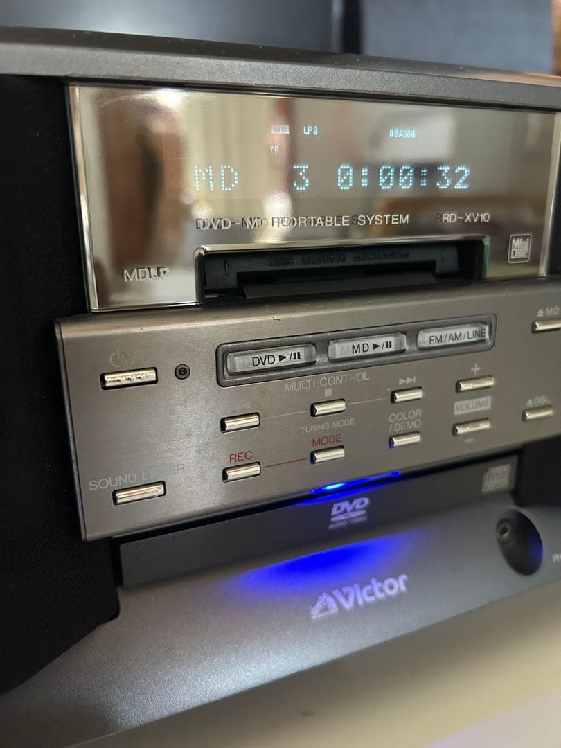 DVD-MDポータブルシステム
