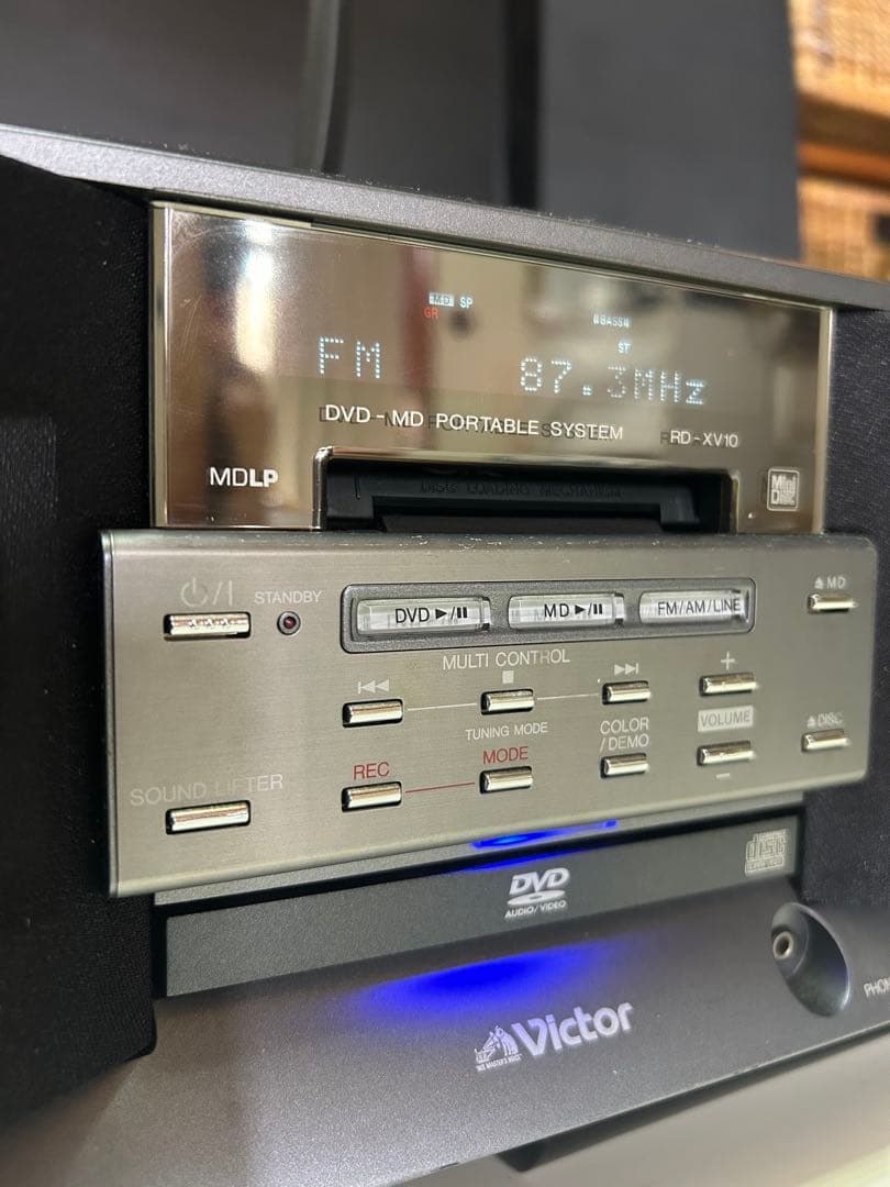 DVD-MDポータブルシステム