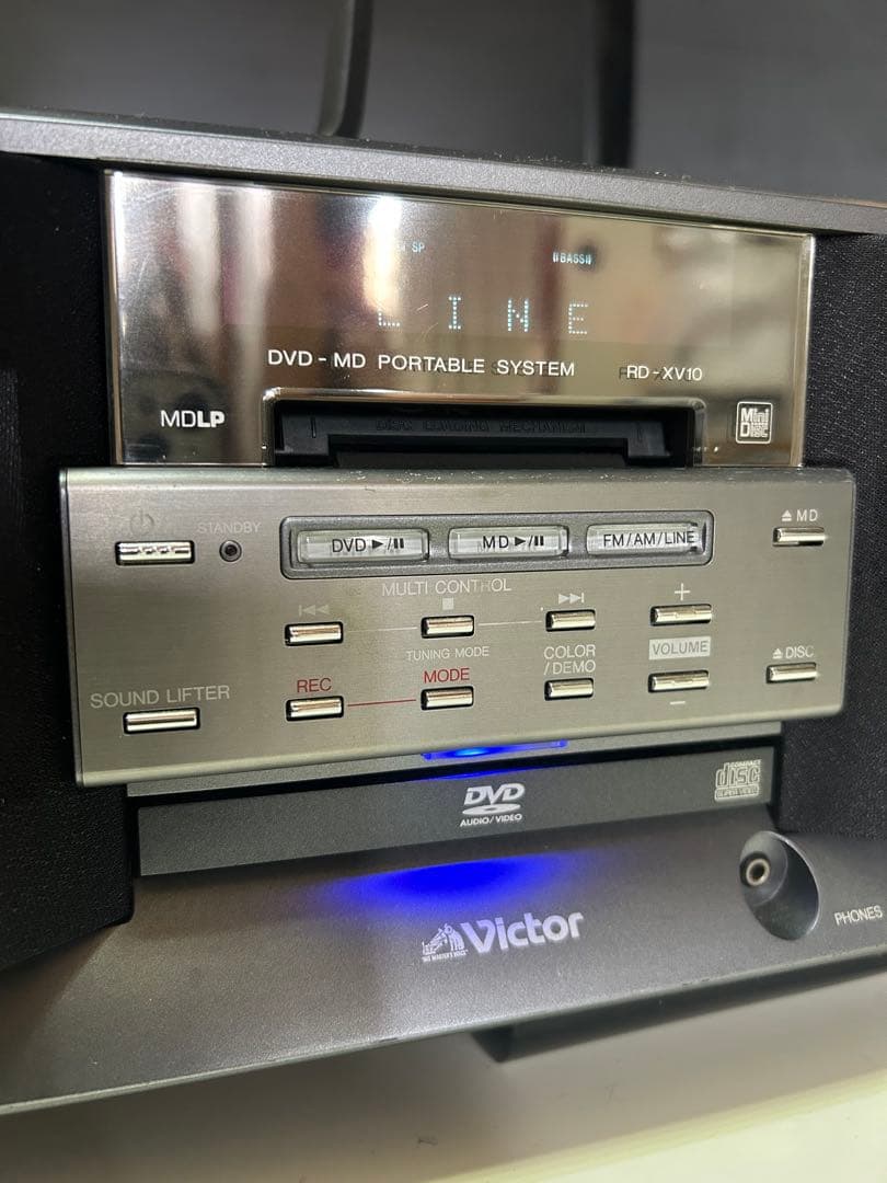DVD-MDポータブルシステム
