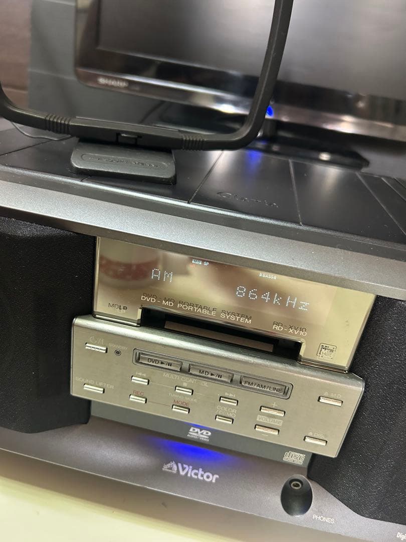 DVD-MDポータブルシステム