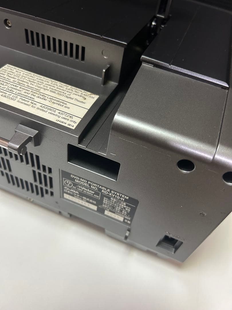 DVD-MDポータブルシステム