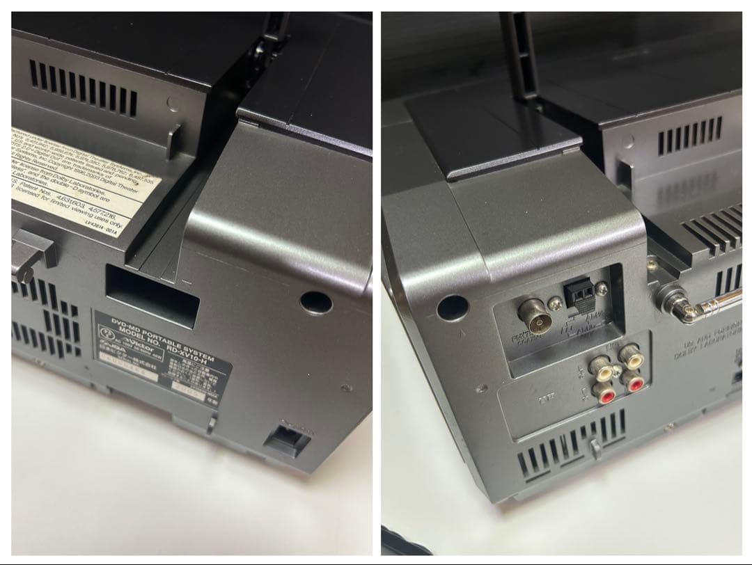 DVD-MDポータブルシステム