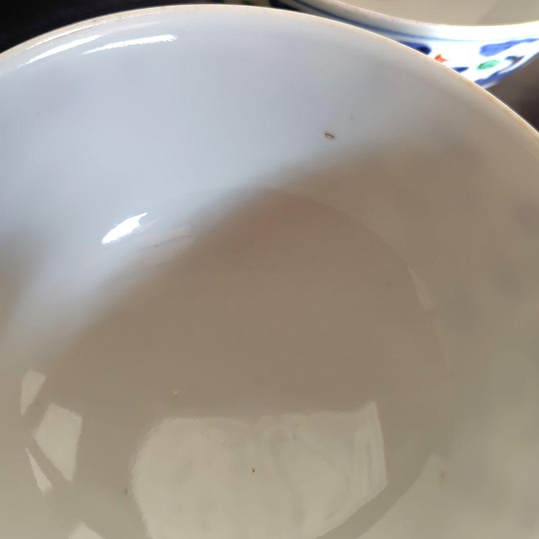 九谷焼　錦絵 金彩 蓋付き茶碗 飯茶碗 茶碗 5客 鳳凰 アンティーク 春