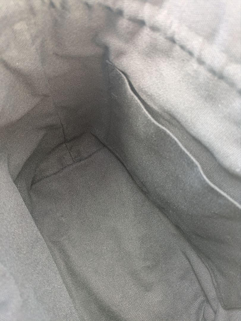 デニムリメイク　巾着トートバッグ　＊オーバーオール＊