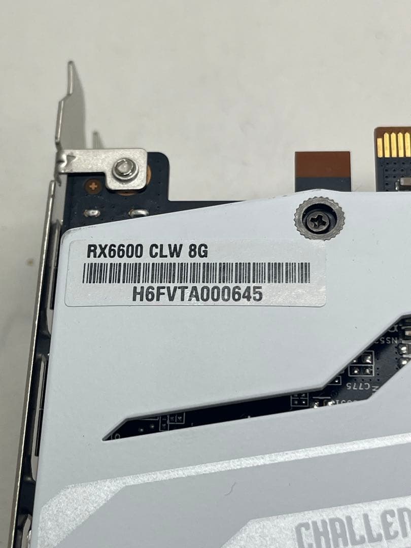 グラフィックボード・グラボ・ビデオカード ASRock Radeon RX6600 Challenger CLW 8G