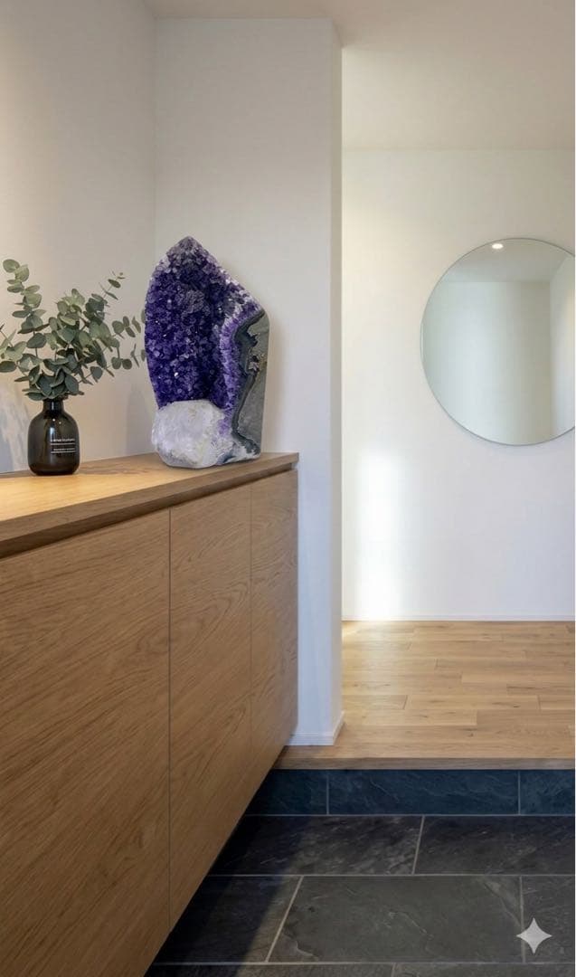 【極大・希少】アメジスト 原石 3.1kg カルサイト共生 クラスター 浄化