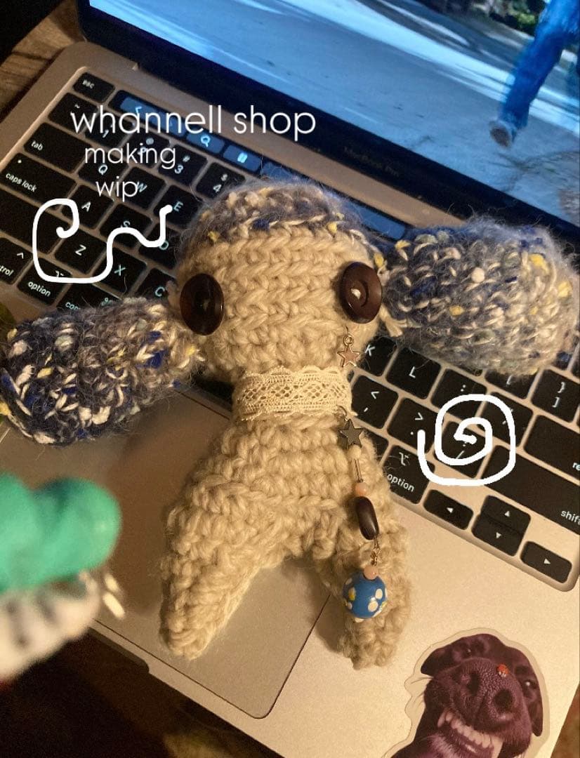 y2kフェアリーグランジ ぬいぐるみ 涙は隅の星 Whannell